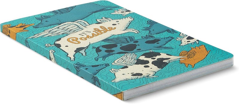 Compendium Softcover Journal - It’s Possible – A Write Now Journal with 128 Lined Pages, 5″W x 8″H - Image 3